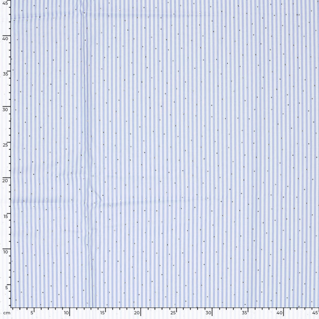 Woven Polyester tissu rayures Indigo