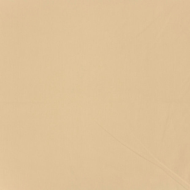 Cotton Poplin GOTS organic fabric Camel matte 