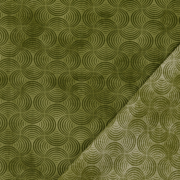 Cotton Poplin fabric Dark Green 