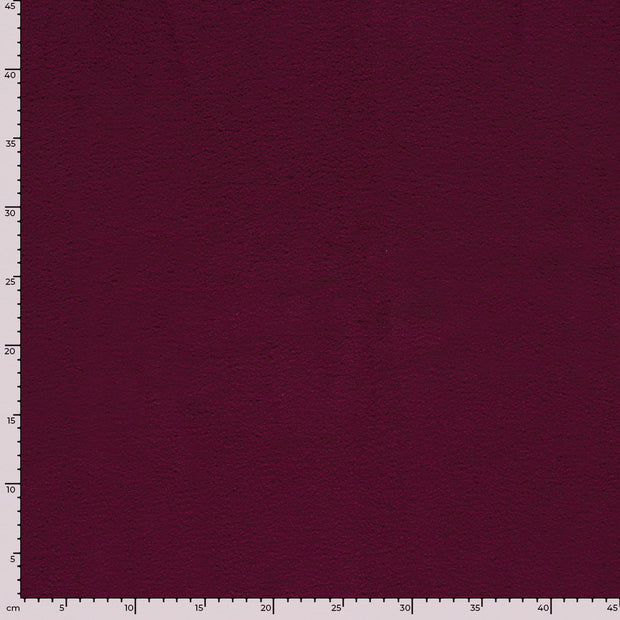 Polaire tissu Melange Magenta