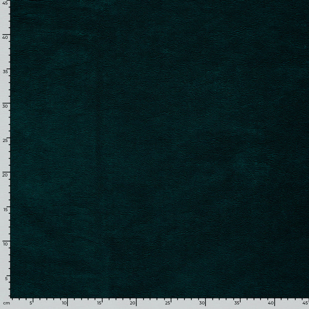 Bamboo Fleece fabric Unicolour Petrol