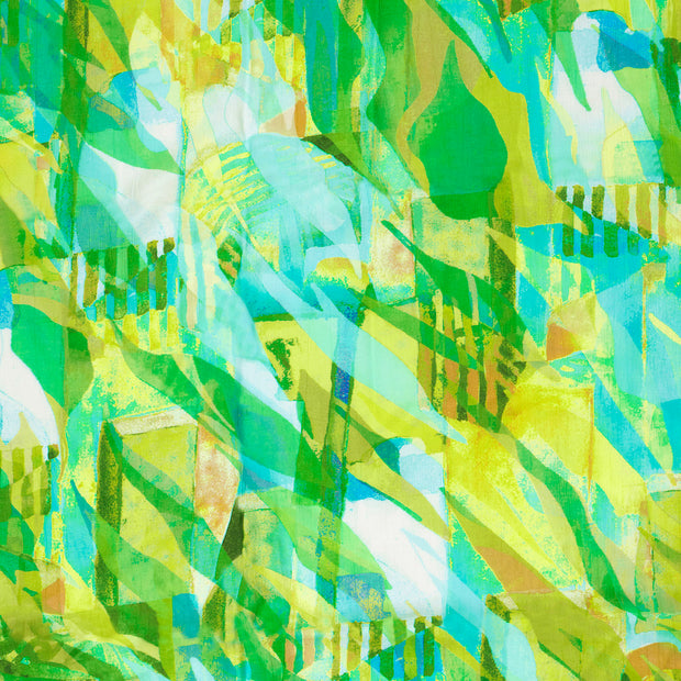  fabric Neon Green crushed 