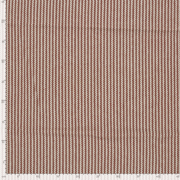 Jacquard fabric Stripes Bordeaux