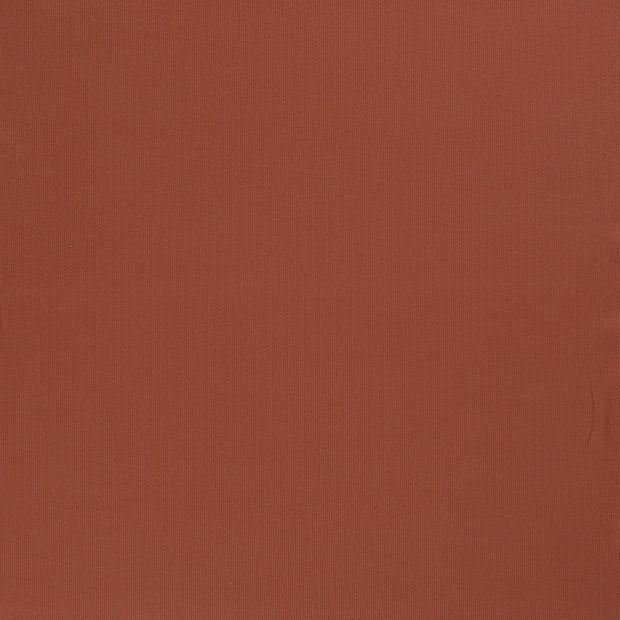 Rib Jersey tissu Bois Rouge mat 