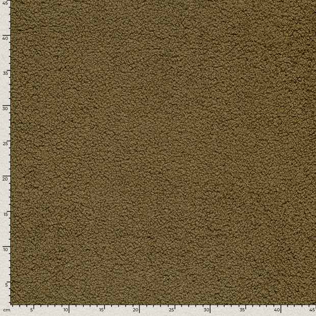 Bouclé fabric Unicolour Khaki Green
