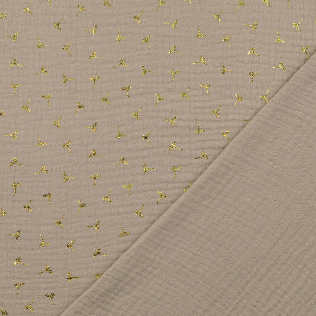 Musselin fabrik Beige 