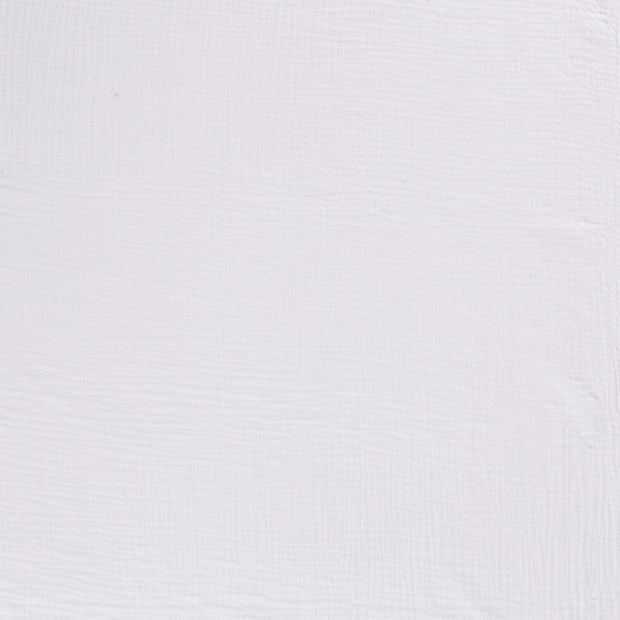 Triple Gaze tissu Blanc optique mat 