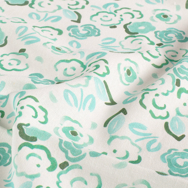  fabric Flowers Mint