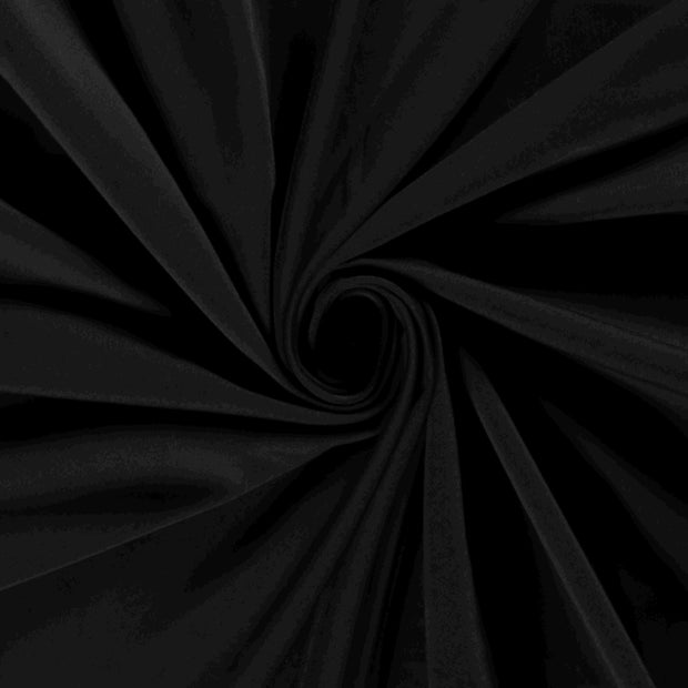 Polyester Jersey fabric black 