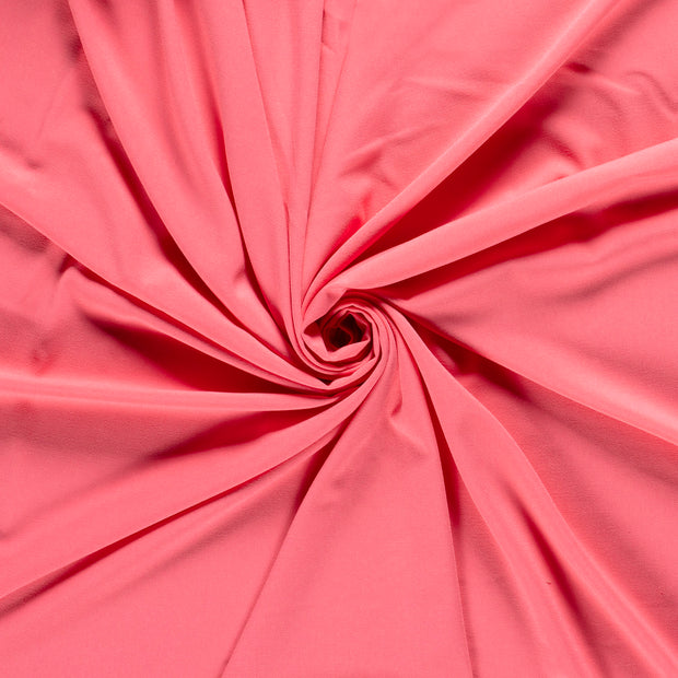 Moss Crêpe fabric Coral 