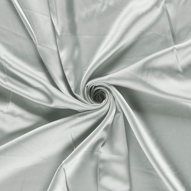 Satin fabric Light Grey 