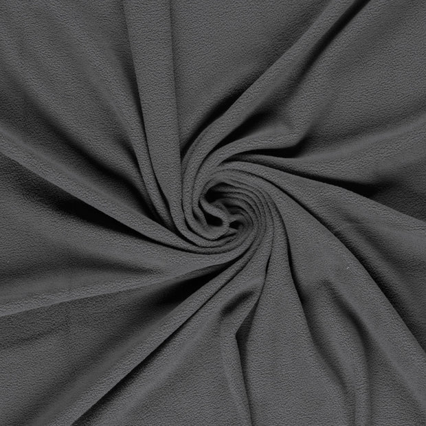 Fleece fabrik Grau 
