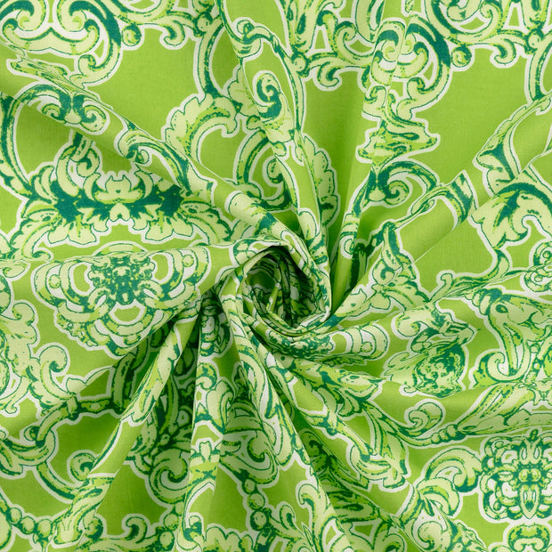 Voile fabrik Olivgrün 