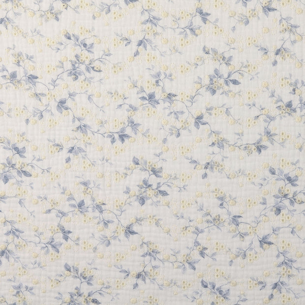 Cotton Poplin fabric Flowers 