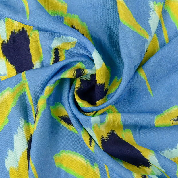 Sergé tissu Bleu clair 