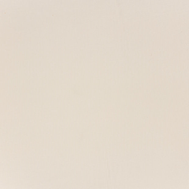 Rib Jersey tissu Ivory doux 