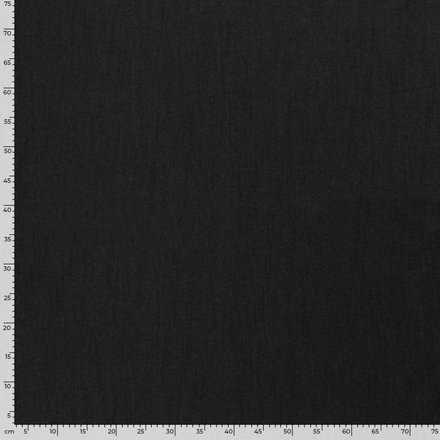Jeans Stretch fabrik Uni Schwarz