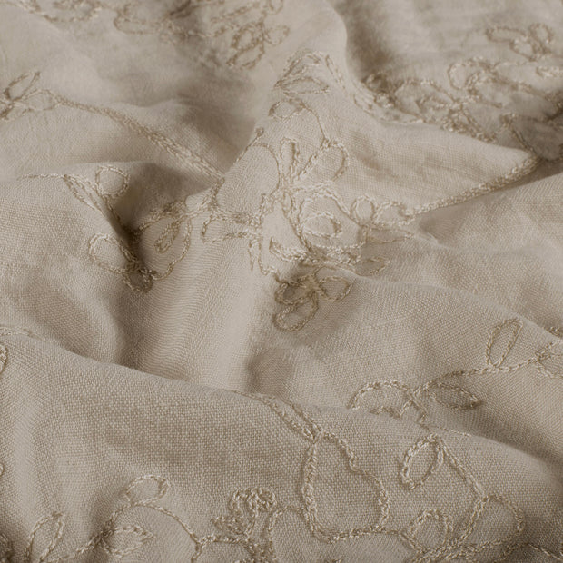 Woven Polyester tissu Unicolore Beige