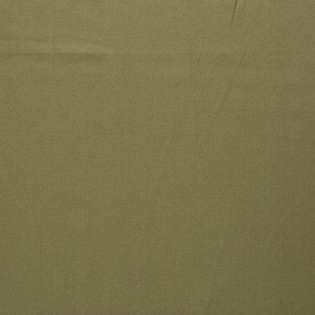 Jeans tissu Vert kaki mat 