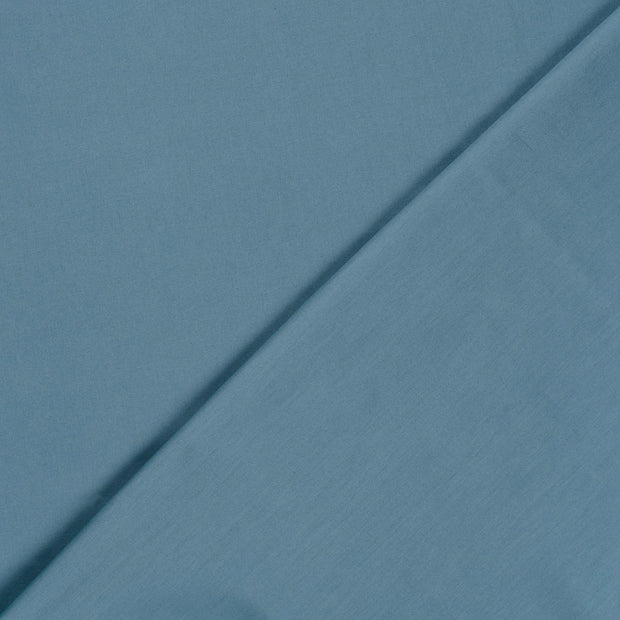 Cotton Poplin GOTS organic fabric Unicolour 