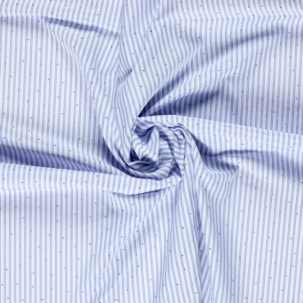 Woven Polyester tissu Indigo fil teint 
