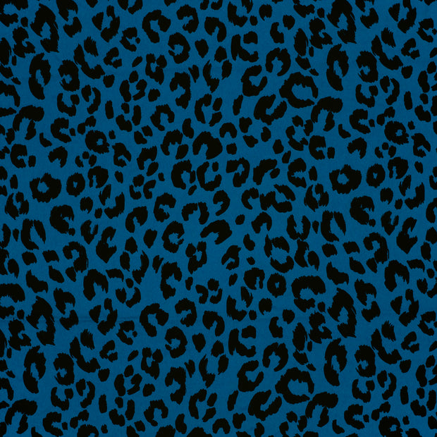 Twill Stretch fabric Indigo matte 