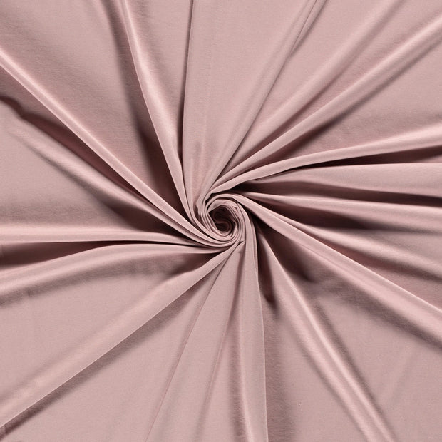 Jersey de Bambou tissu Rose clair 