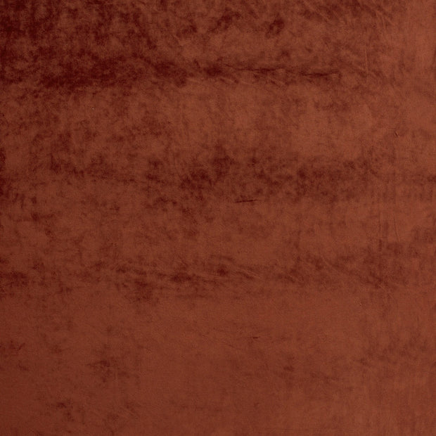 Velours tissu Brique 