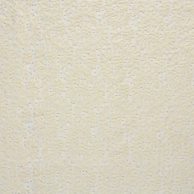 Chenille fabric Off White 