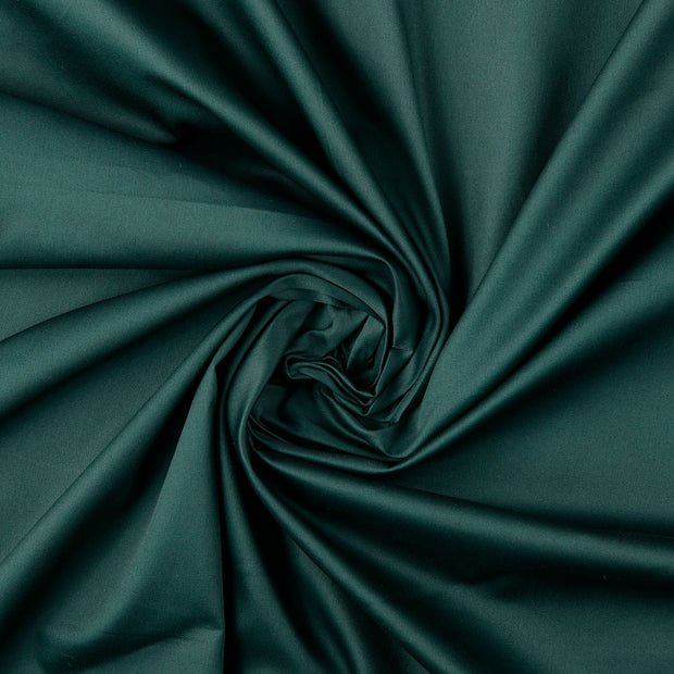 Satin tissu Vert Forêt 