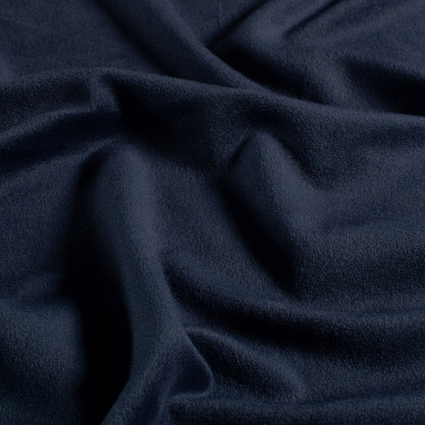 Supersoft Velvet fabrik Uni Marine