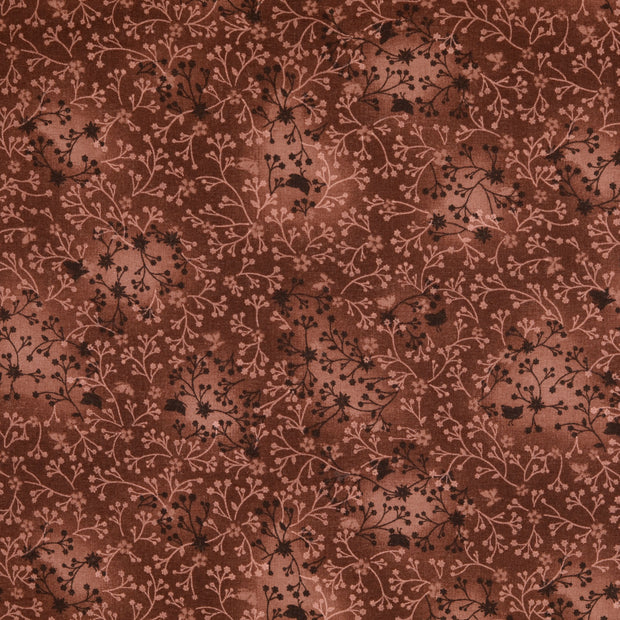  fabric batik brown