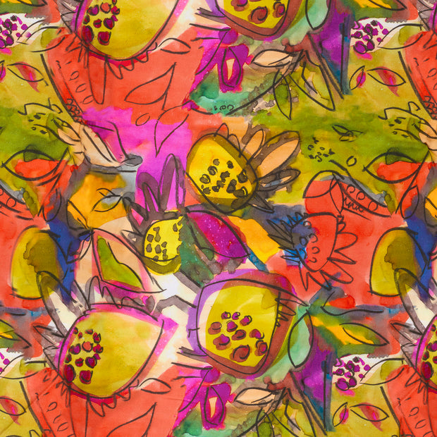 Viscose Poplin fabric Lime Green 