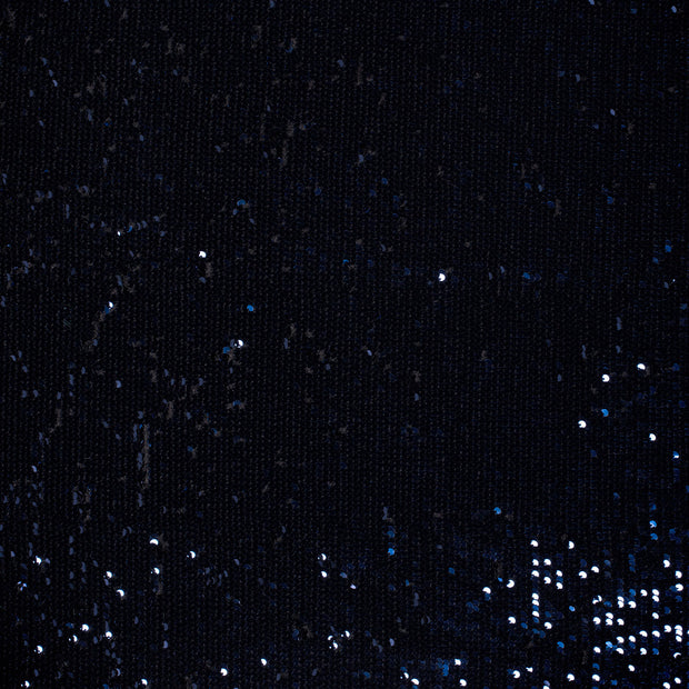 Velours tissu Bleu Marine scintillant 