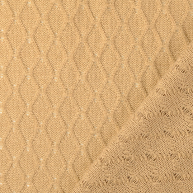 Woven Polyester tissu Beige fil teint 