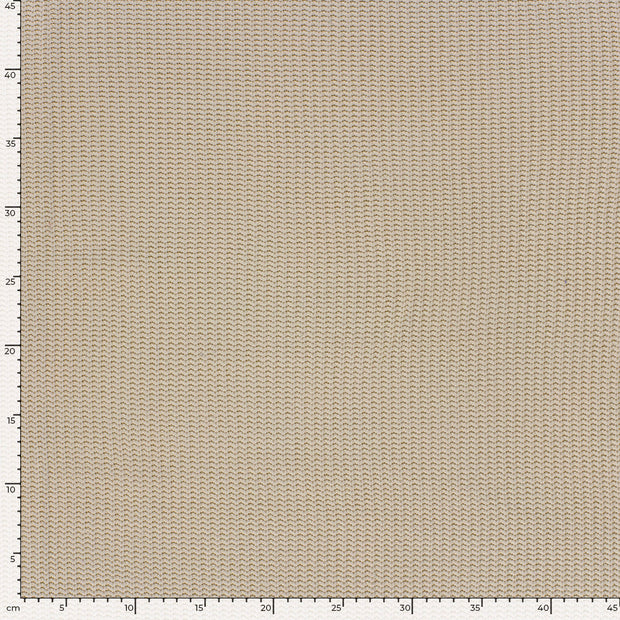 Heavy Knit fabric Cable Ivory