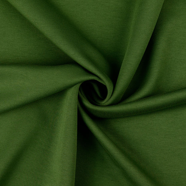 Heavy Knit tissu Vert Olive 