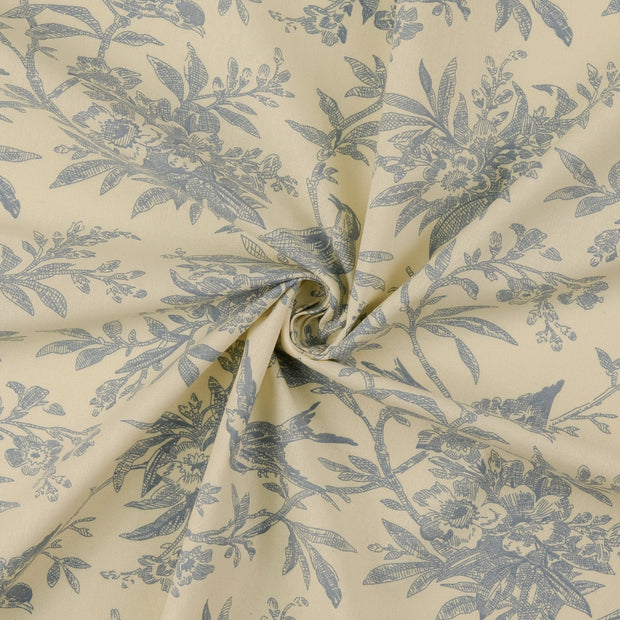 Cotton Poplin fabric Baby Blue 