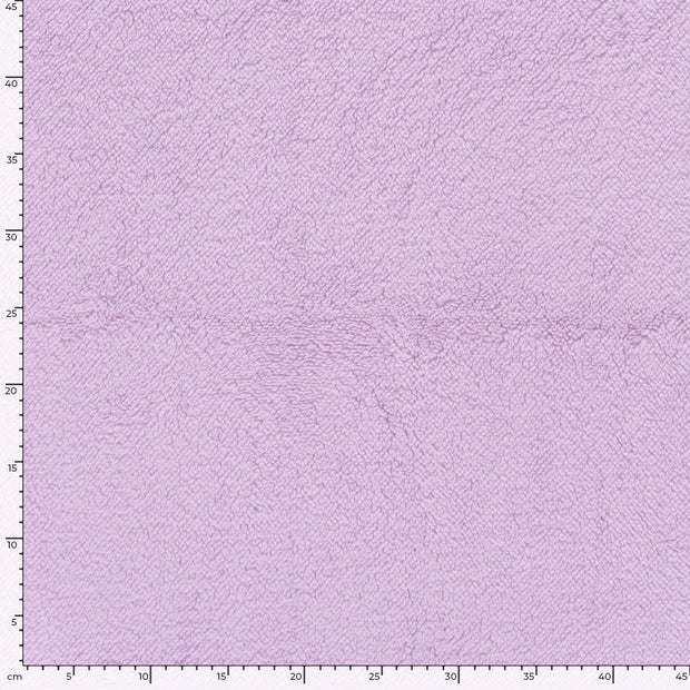 Sherpa Fleece fabric Unicolour Lila