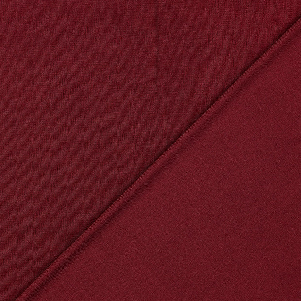 Slinky fabrik Bordeauxrot 