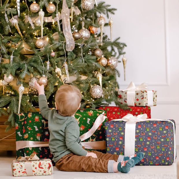 Cotton Poplin fabric Christmas 