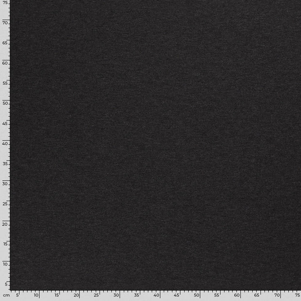 Viscose Jersey fabric Melange Dark Grey