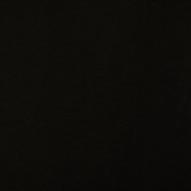 Heavy Knit tissu Unicolore noir