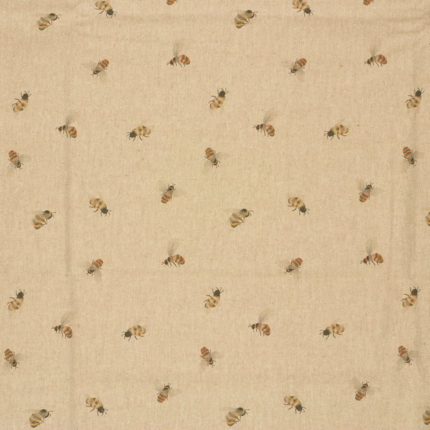 Linen Look fabric Beige matte 