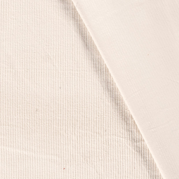 Velours Côtelé Stretch 6w tissu Unicolore 