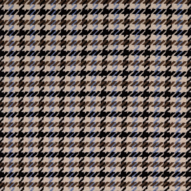 tweed fabric Pied de poule multicolor