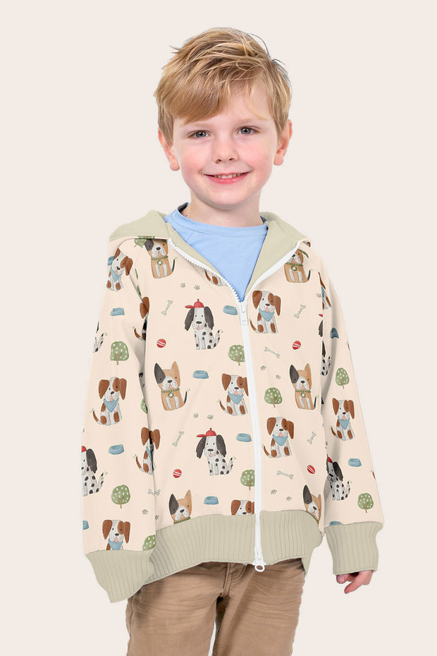 Softshell fabrik Hunde Beige