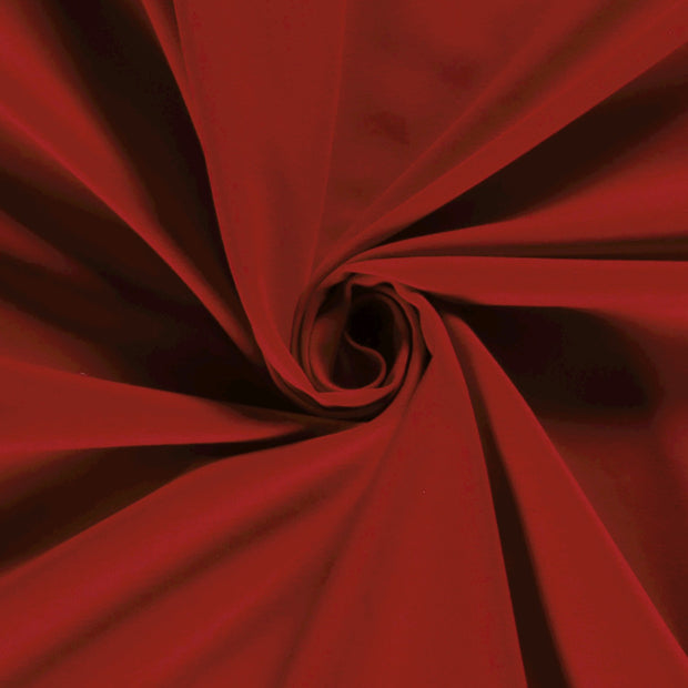 Jersey fabric Unicolour Red