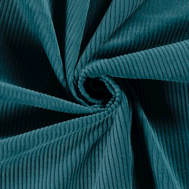 CO Cord fabrik petrol 