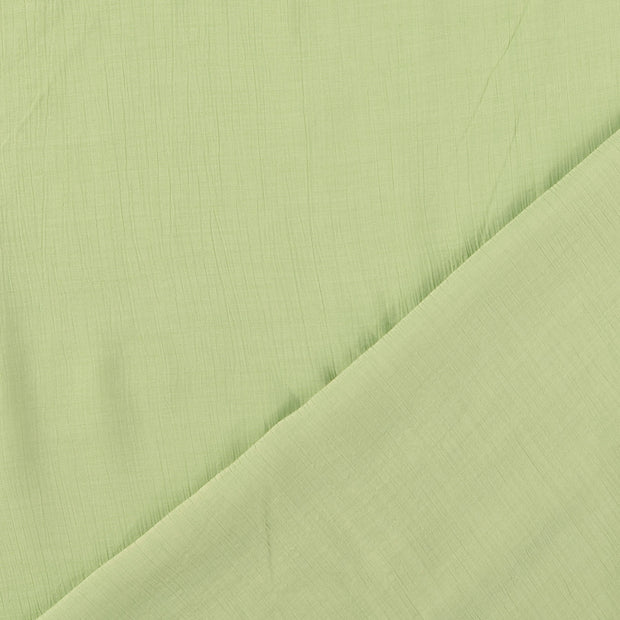 Viscose Poplin fabrik Altes Grün crushed 